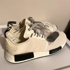 Adidas NMD, boost, off white carbon creme, mens size 9